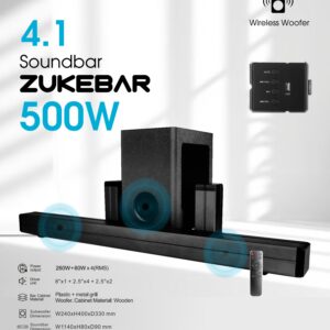 MePro Soundbar ZukeBar 500W